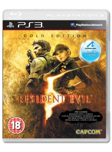 PS3 - Resident Evil 5 move edition