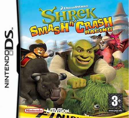 DS - Shrek Smash and Crash Racing