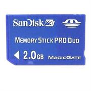 PSP - Sandisk Memory Stick PRO Duo 2gb