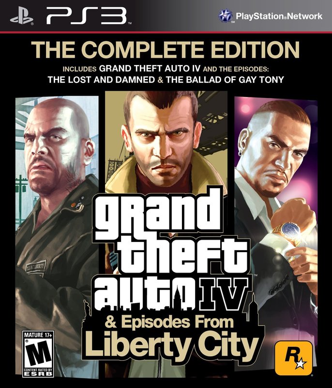 PS3 - GTA IV The Complete Edition