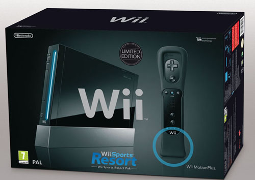 Nintendo Wii PAL שחור -WII