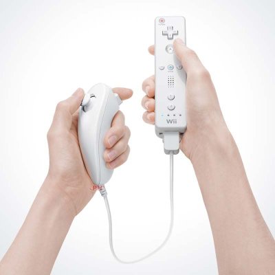 WII-Wiimote + Nunchuk  WII