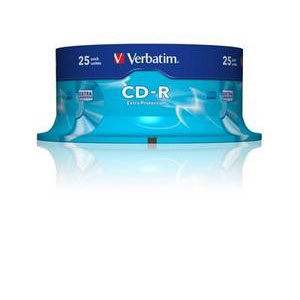 VERBATIM CD-R 700 MB 25 Pack Cake