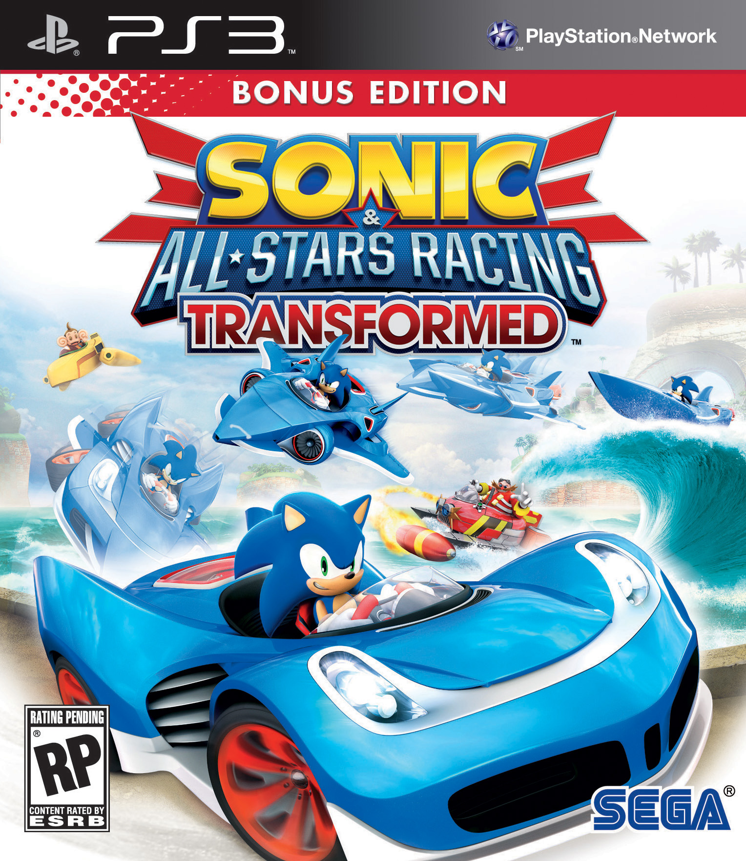 PS3 - Sonic & All-Stars Racing Transformed