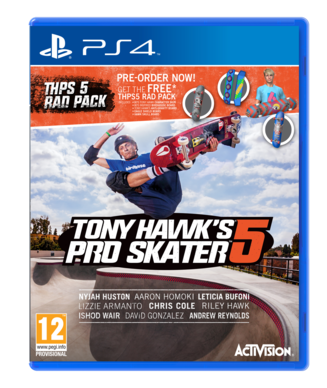 PS4 - Tony Hawk''s Pro Skater 5