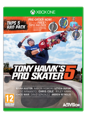 XBOX ONE - Tony Hawk Pro Skater 5