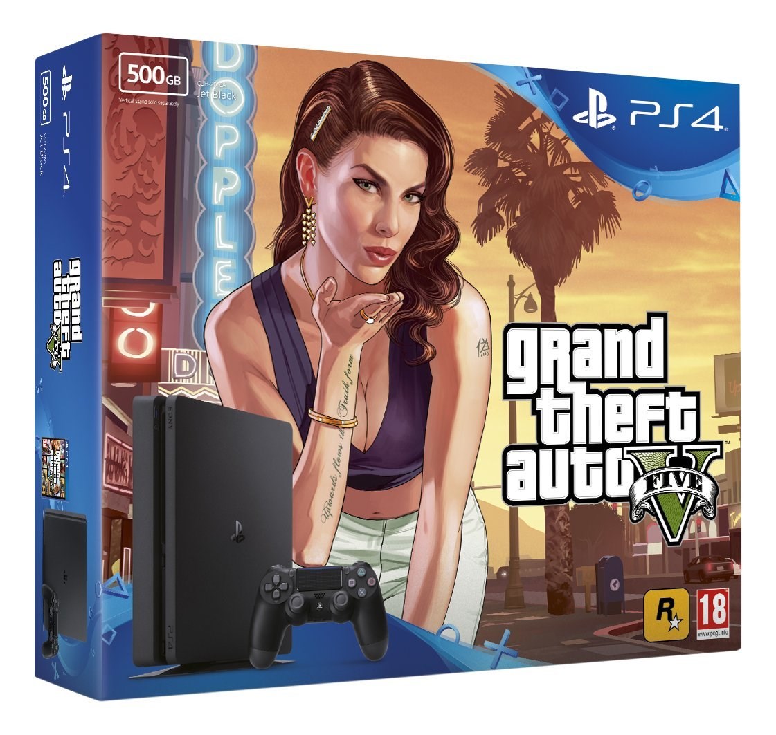 Playstation 4 500GB + GTA V