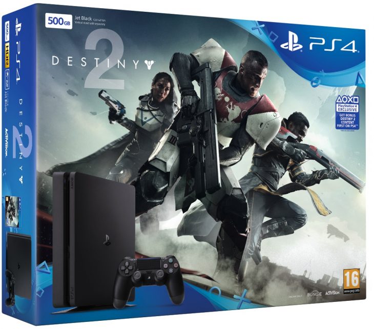 חבילת פלסטיישן 4 + DESTINY 2