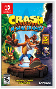 Nintendo Switch - Crash Bandicoot N.Sane Trilogy