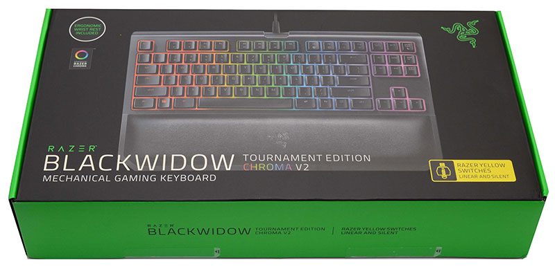 Razer - BlackWidow Tournament Chroma V2 (Yellow Switch)