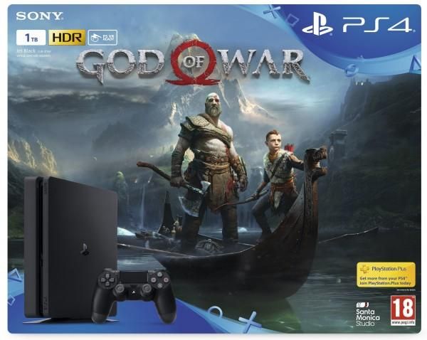 Playstation 4 500GB + Dualshock4 + God Of War