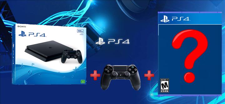 Playstation 4 Slim + Dualshock4 + GAME