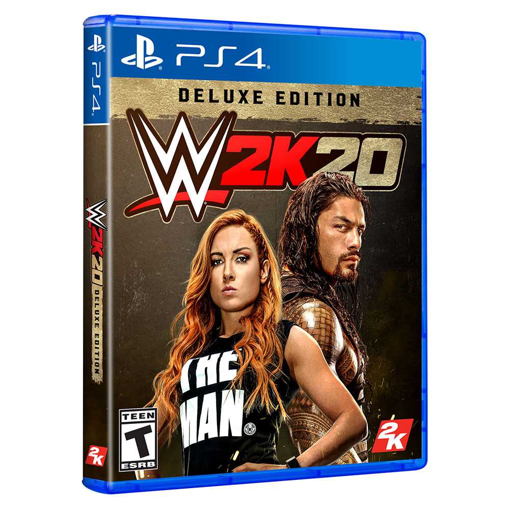 PS4 - WWE 2K20 DELUXE EDITION