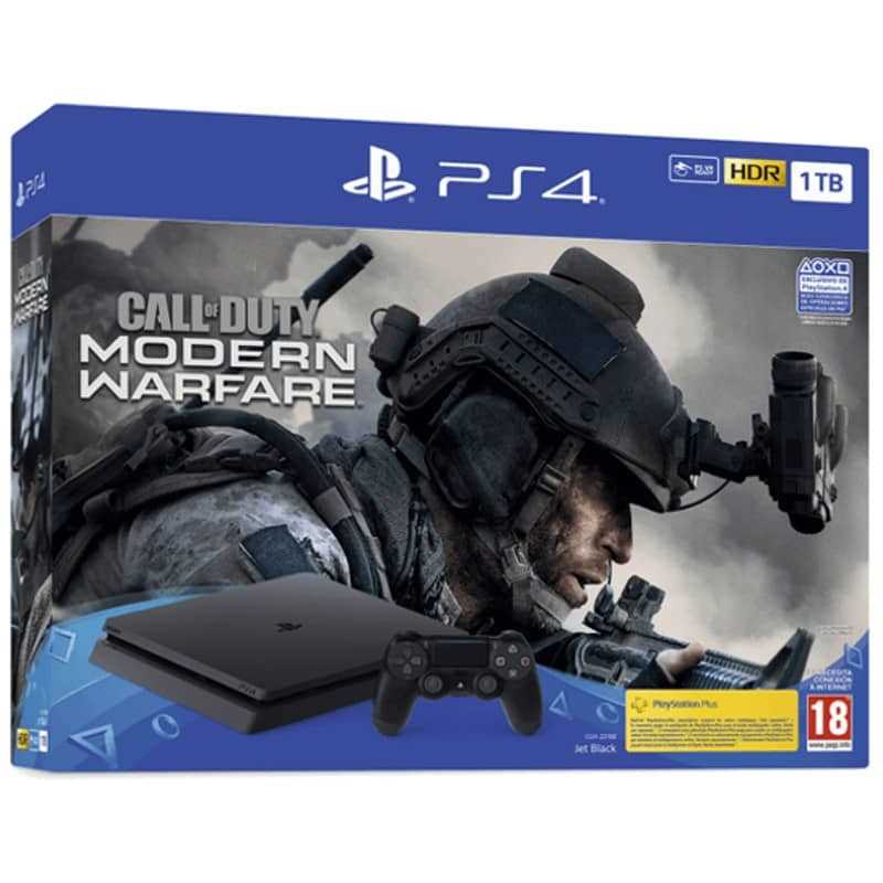 Playstation 4 Slim 1TB + Call Of Duty MW