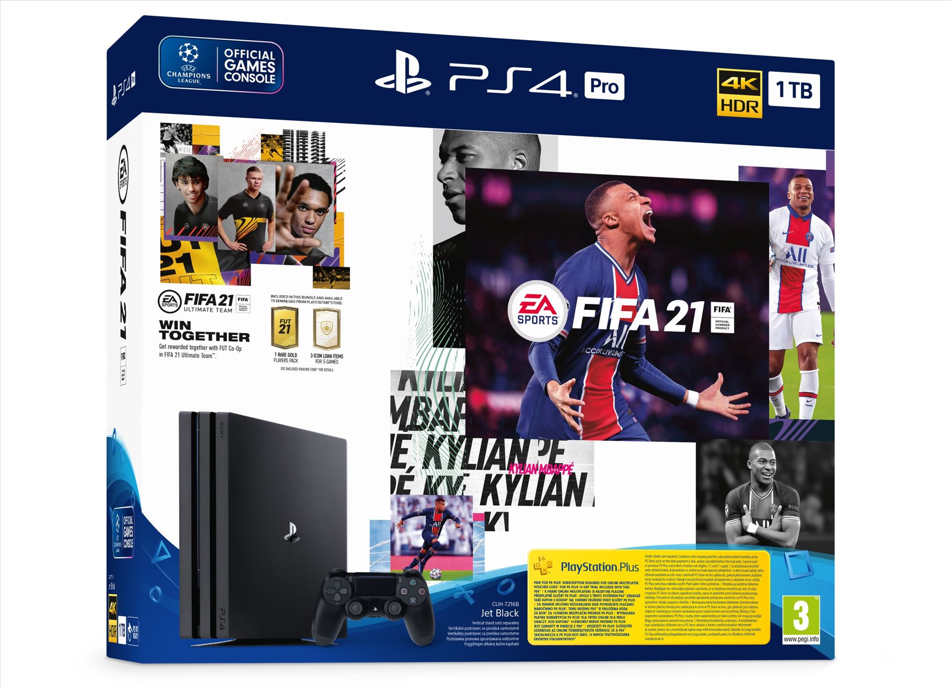 Playstation 4 Pro 1TB + FIFA 21