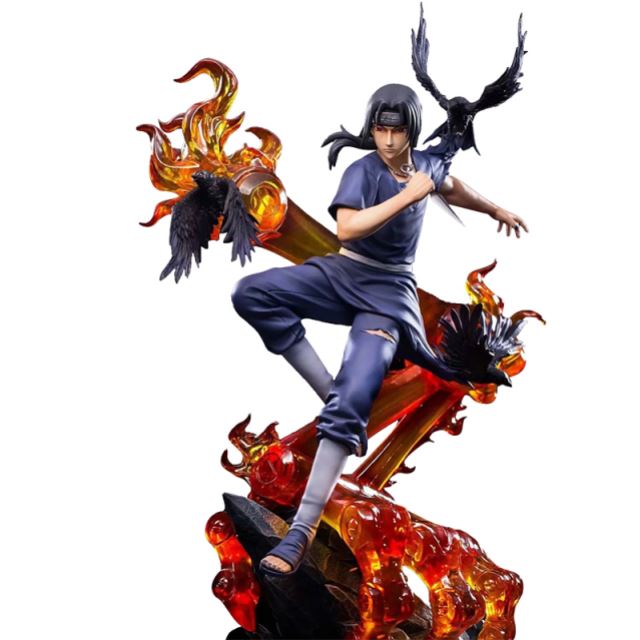 Uzumaki Uchiha Itachi Akatsuki PVC Statue 