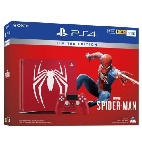 Playstation 4 Slim SPIDERMAM Limited Edition