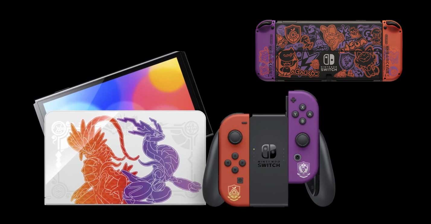 Nintendo Switch Oled - Pokemon Scarlet & Violet