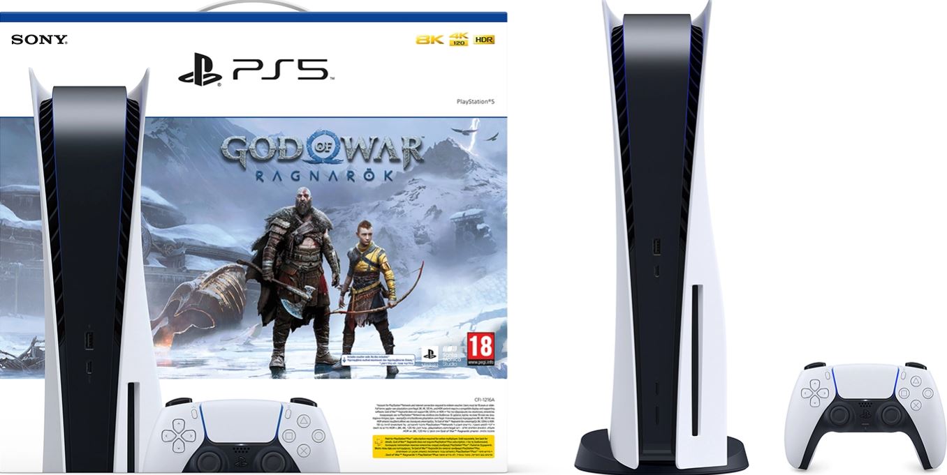 PLAYSTATION 5 BLU-RAY EDITION + GOD OF WAR