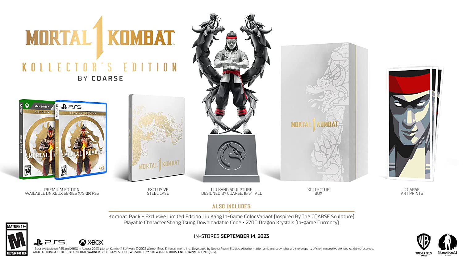 PS5 - MORTAL KOMBAT 1: Collector's Edition