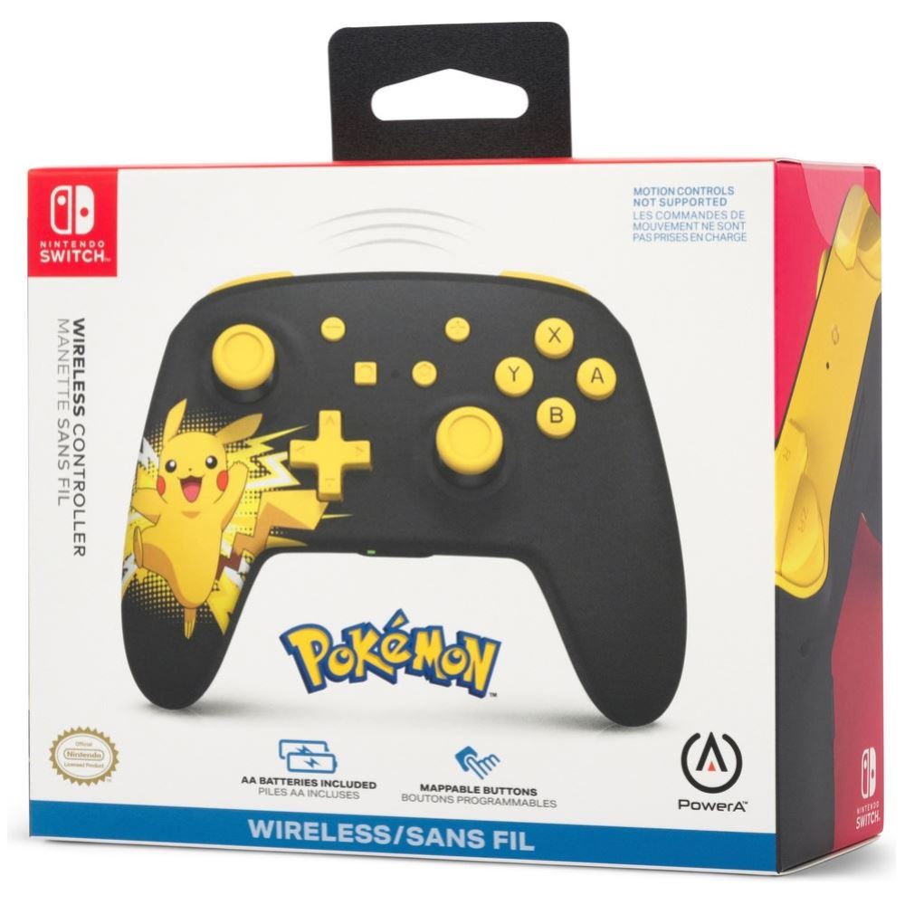 Nintendo Switch- Pro Controller Pokemon Picachu