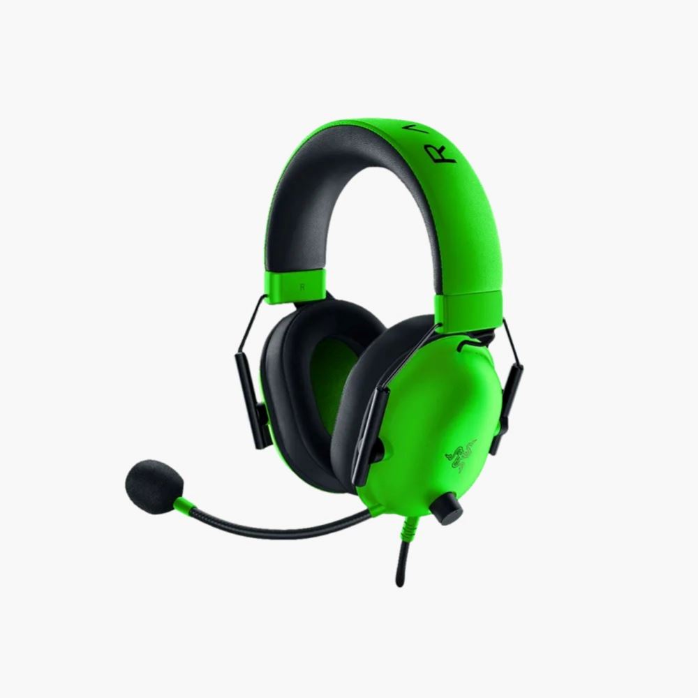RAZER - אוזניות גיימינג ירוק BlackShark V2 X