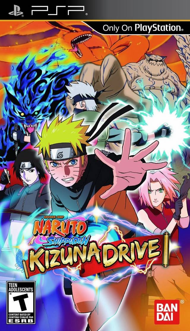 PSP - Naruto Shippuden Kizuna Drive