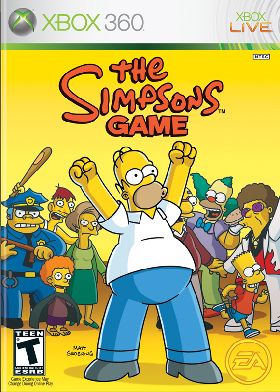 XBOX 360 - The Simpsons Game