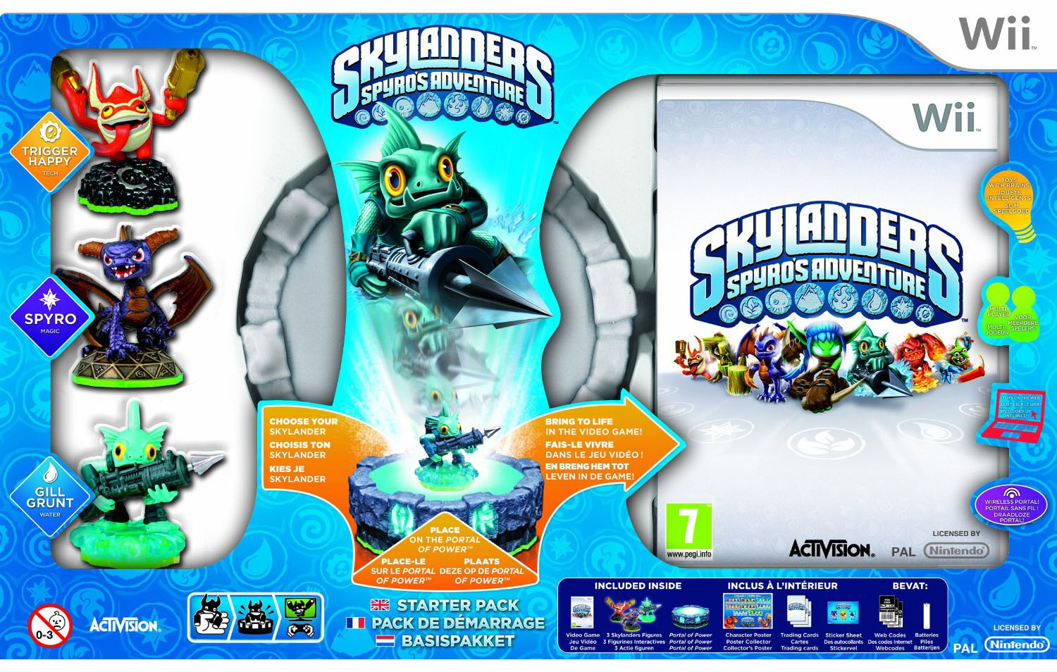 Wii - SkylandersSpyro's Adventure