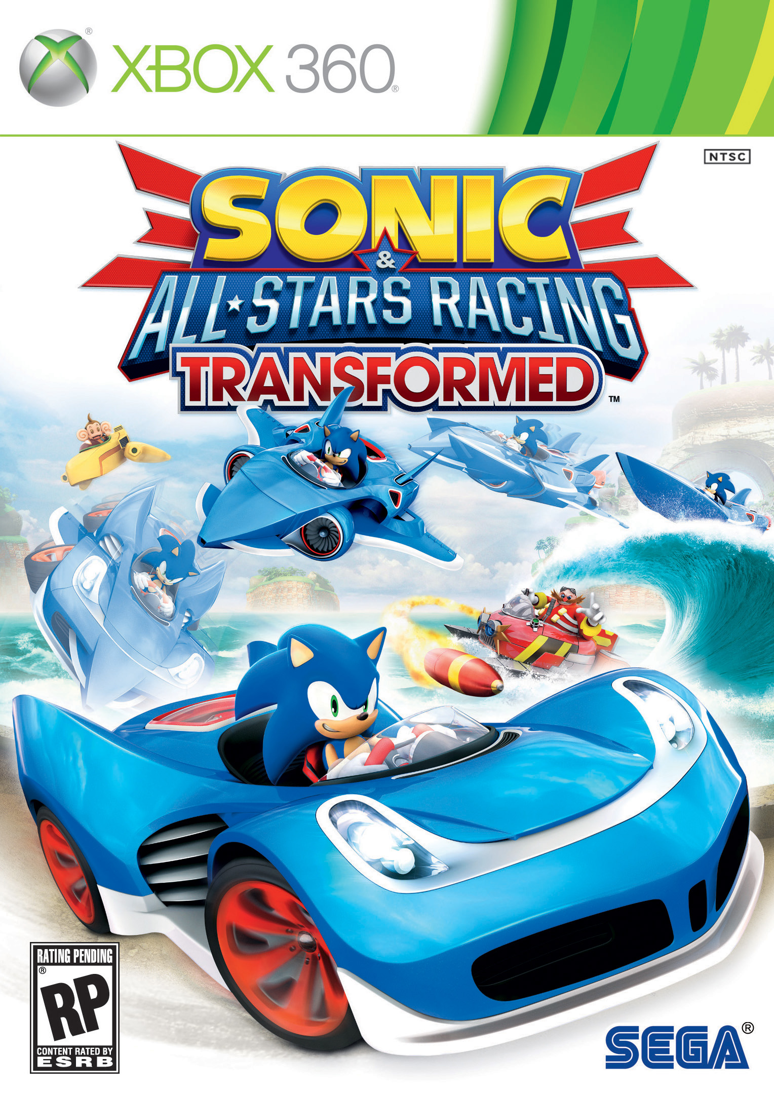 XBOX 360 - Sonic & All-Stars Racing Transformed