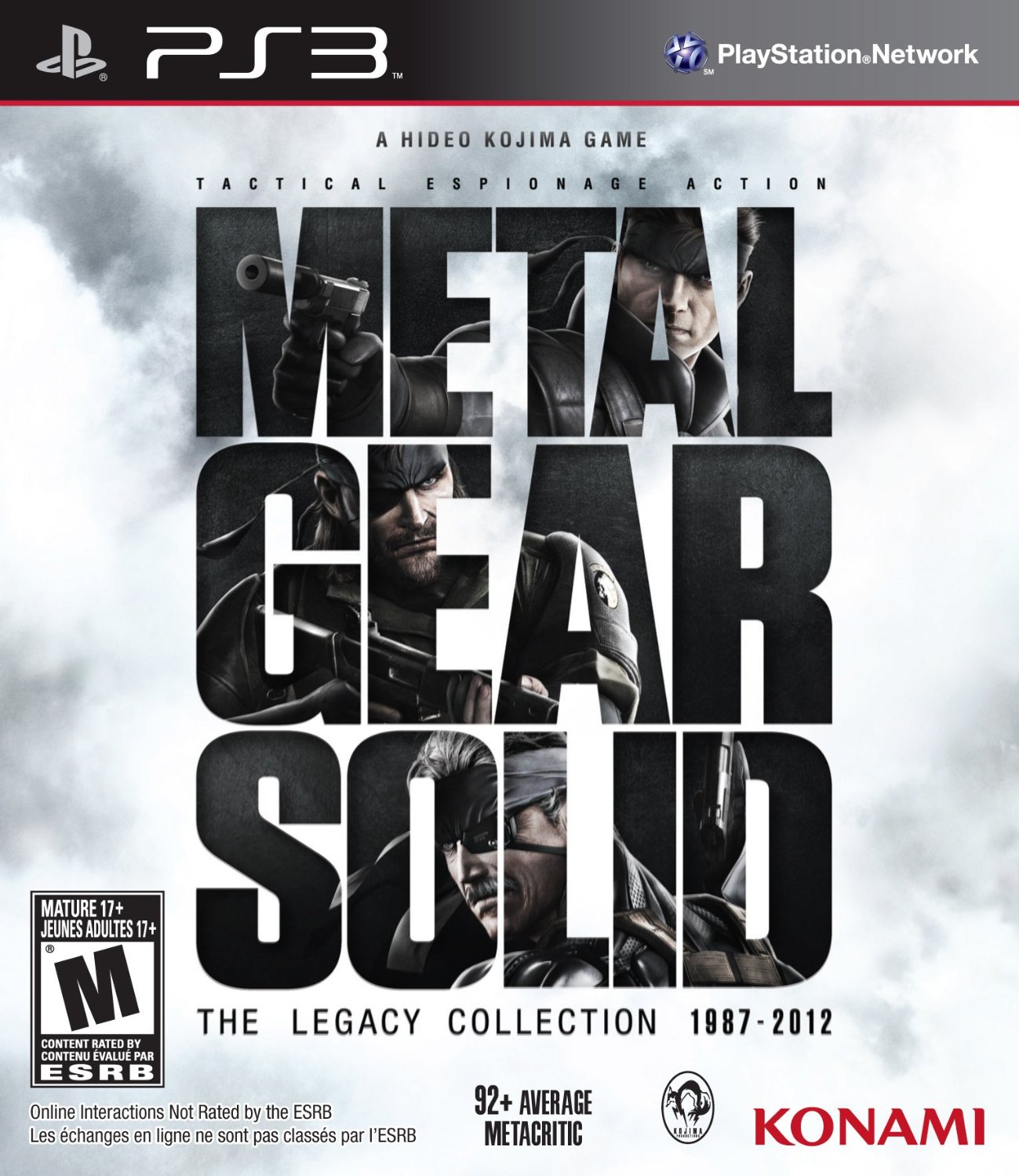 PS3 - Metal Gear Solid The Legacy Collection