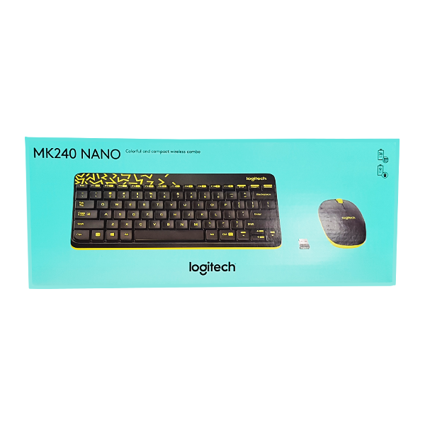 Logitech - Keyboard+Mouse MK240 NANO