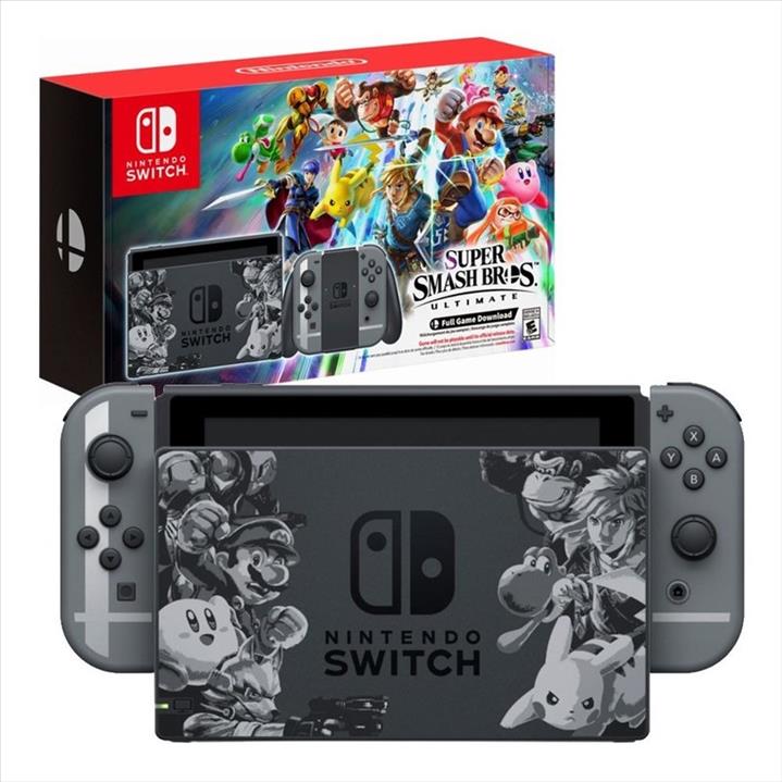 Nintendo Switch Console Super Smash Bros Ultimate Limited Edition