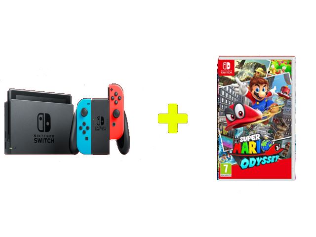 Nintendo Switch V1.1 + Mario Odyssey