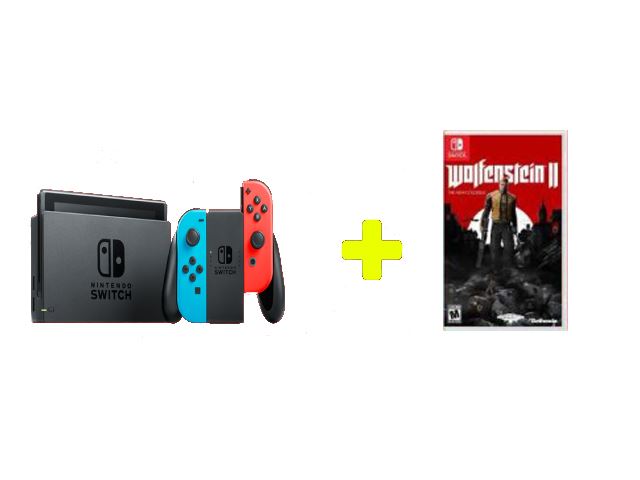 Nintendo Switch V1.1 + Wolfenstein 2