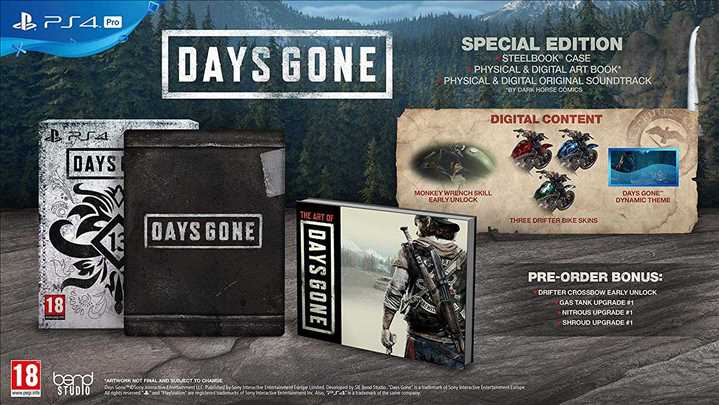 PS4 - Days Gone Special Edition