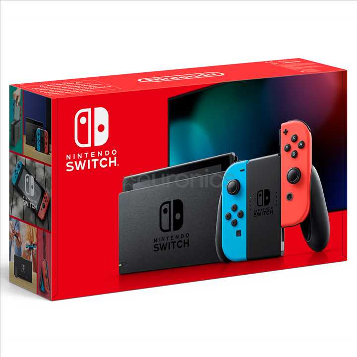 Nintendo Switch V1.1 - Neon Red