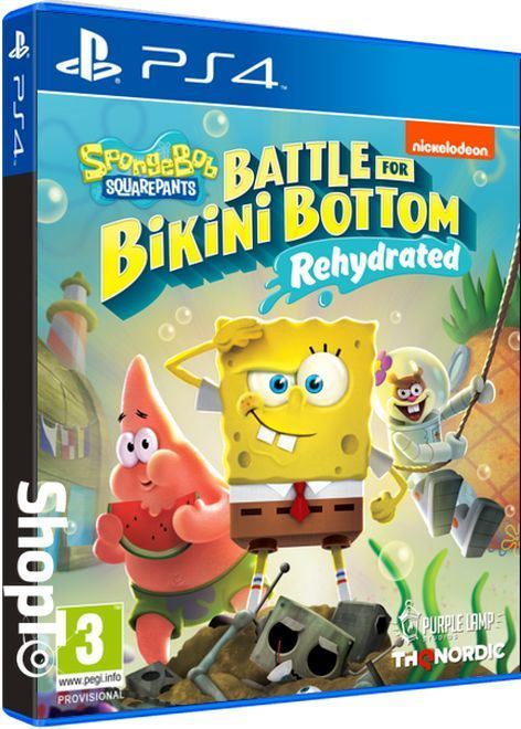 PS4 -  SpongeBob SquarePants: Battle for Bikini Bottom – Rehydrated