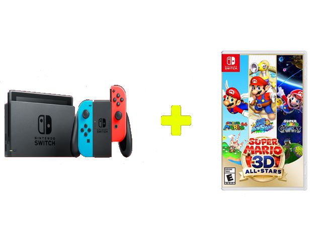 Nintendo Switch V1.1 + Mario 3D All Stars