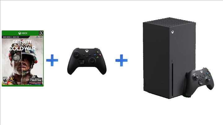 XBOX Series X 1TB SSD + עוד שלט + COD Cold War