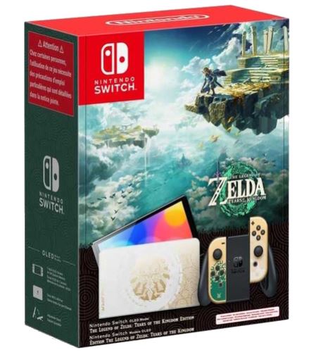 Nintendo Switch Oled - The Legend of Zelda: Tears of the Kingdom