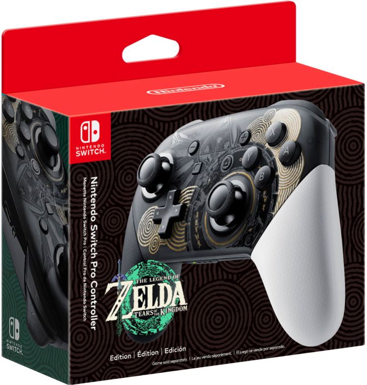 Nintendo Switch - Pro Controller Switch - The Legend of Zelda: Tears of the Kingdom EDITION