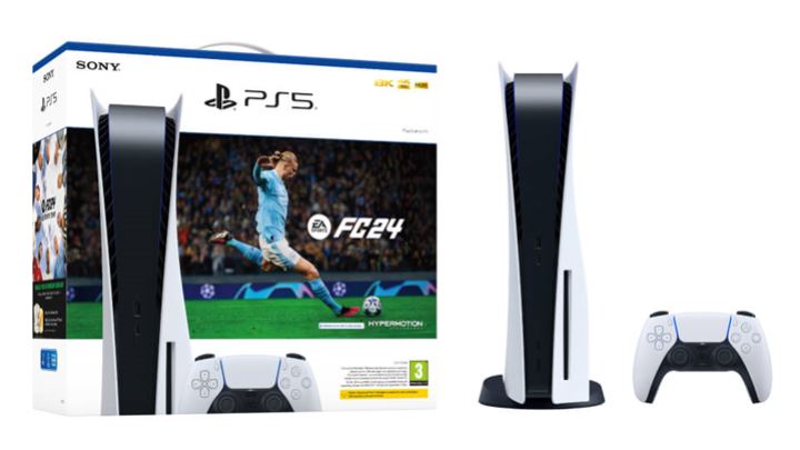 PS5- CONSOLE + EA FC 24