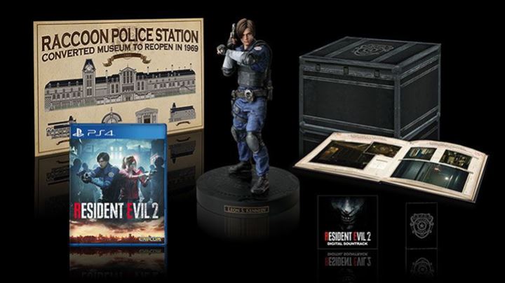 PS4- resident evil 2 collector's edition