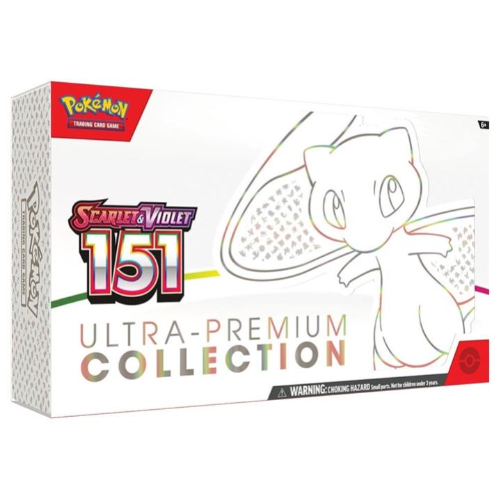 מארז קלפי פוקימון - Pokémon TCG: Scarlet & Violet-151 Ultra-Premium Collection