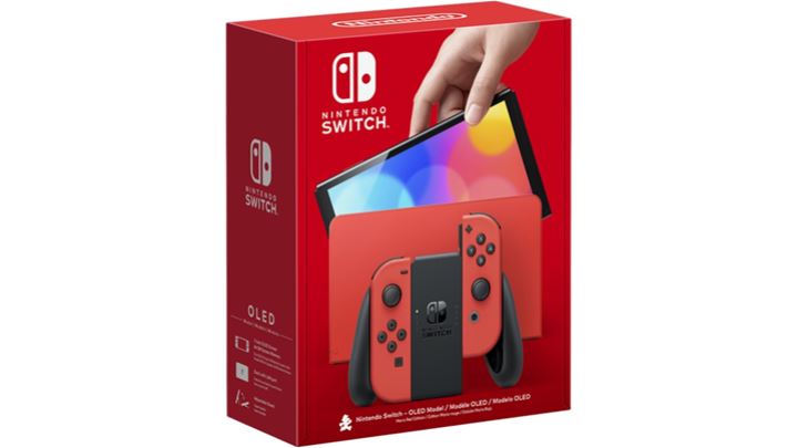 Nintendo Switch Oled Mario Red Edition