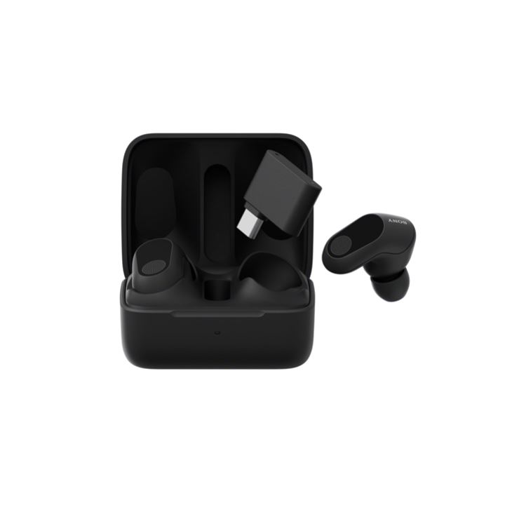 אוזניות גיימינג אלחוטיות כולל ביטול רעשים - צבע שחור INZONE Buds Wireless Noise Canceling Gaming Earbuds Black