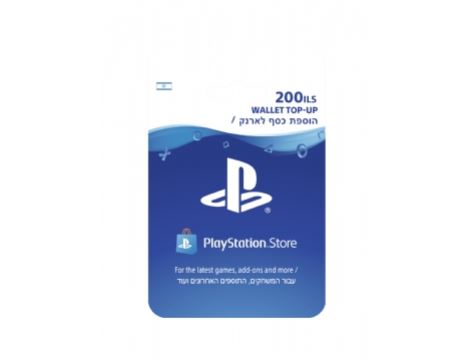 כרטיס כסף קוד דיגיטלי 200 ש"ח PlayStation Store