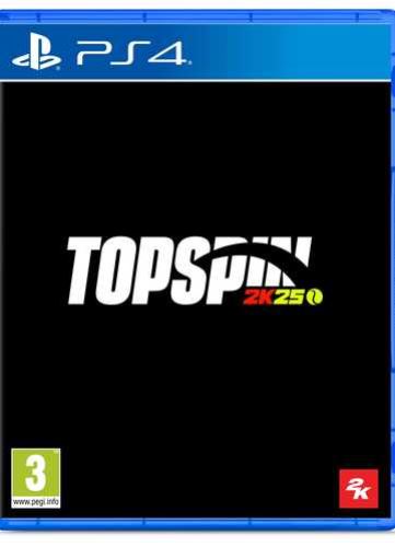 PS4- TOPSPIN 2K25