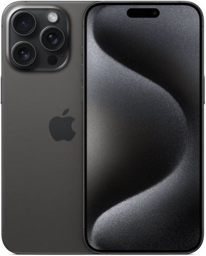 אייפון Apple iPhone 15 Pro Max 256GB צבע טיטניום שחור